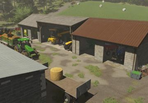 Garage 40x10версия 1.0.0.0 для Farming Simulator 2022