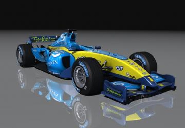 Renault R24версия - для Assetto Corsa