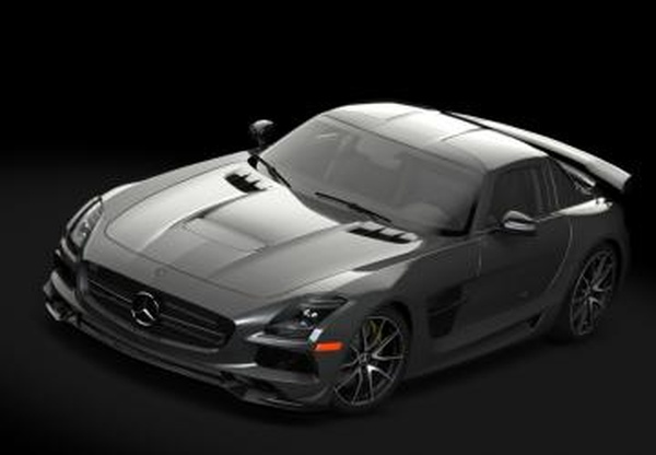 Mercedes-Benz SLS AMG Black Series Aero Package (US)v1.1 для Assetto Corsa