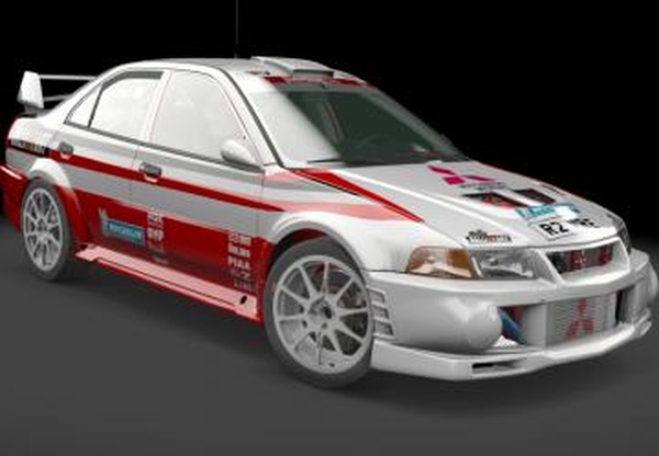 Mitsubishi Lancer EVO VI GrAверсия 0.6 для Assetto Corsa