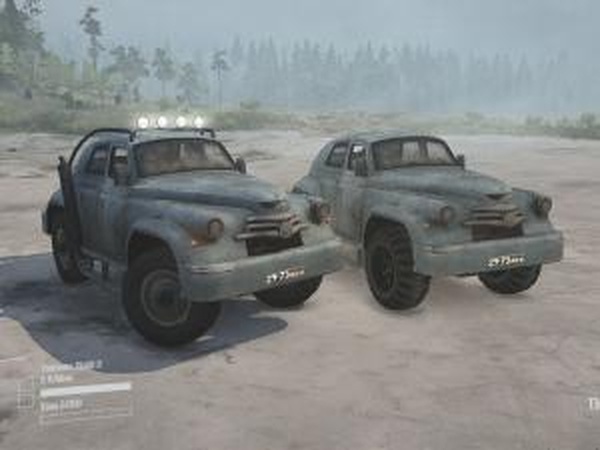 ГАЗ-М-20 «Победа»версия 1.0 (04.11.17) для Spintires: MudRunner (v26.10.17)