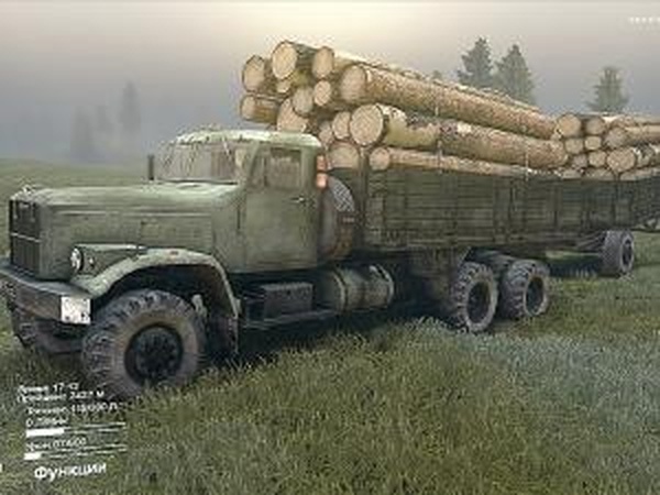 КрАЗ 257версия 1.0 для SpinTires (v2014)