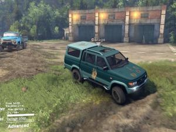 УАЗ-23632версия 1 для SpinTires (v2014)