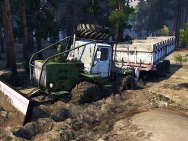 Т-150Кверсия 1.1 для SpinTires (v2014)