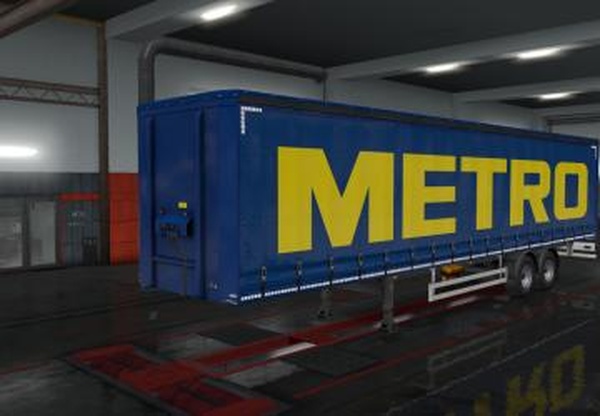 Скин «Metro»версия 1.0 для Euro Truck Simulator 2 (v1.35.x, - 1.43.x)