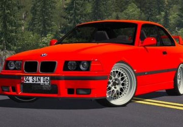 BMW M3 E36версия 1.1 для Euro Truck Simulator 2 (v1.35.x, 1.36.x)