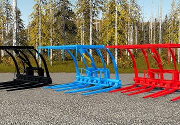 Грабельная решетка СНУ-550-12версия 1.0.0.0 для Farming Simulator 2019 (v1.5.1.0)