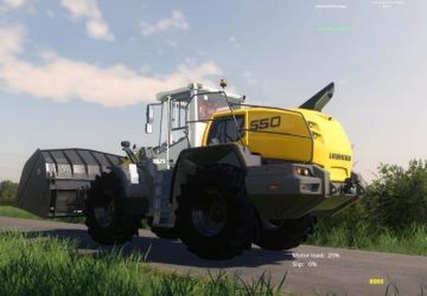 Liebherr 550 Xpowerверсия 1.0.0.0 для Farming Simulator 2019 (v1.5.x)