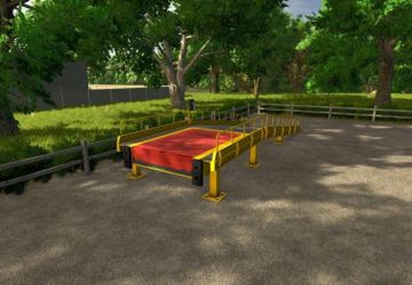 Loading Ramp With Dock Levelerверсия 1.0.0.0 для Farming Simulator 2025