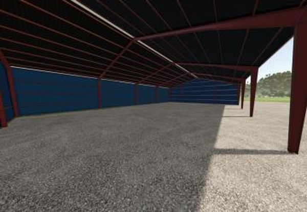 Large Metal Frame Shedверсия 1.0.0.0 для Farming Simulator 2025