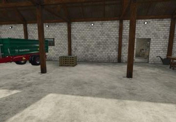 Barn with productionверсия 1.0.0.0 для Farming Simulator 2025