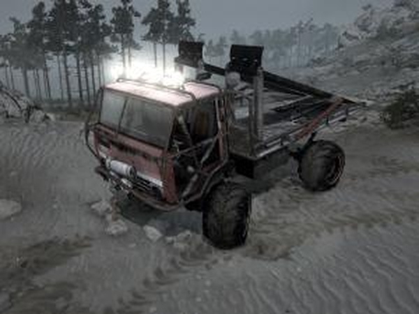 КамАЗ Mongo «Evakuator» x2версия 01.11.17 для Spintires: MudRunner (v26.10.17)
