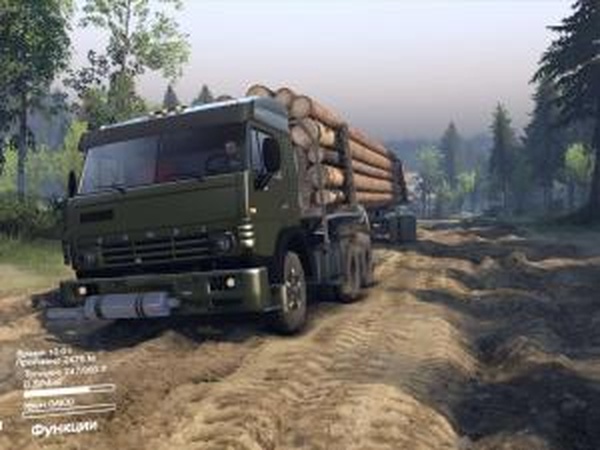 Kamaz-5410Jверсия 1 для SpinTires (v2014)