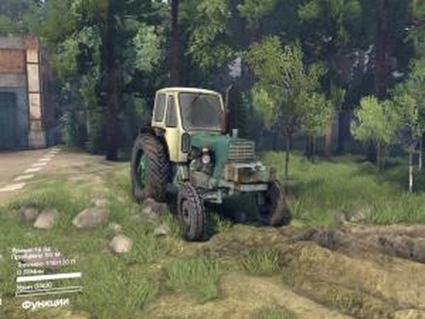 ЮМЗ-6К Погрузчикверсия 1.0 для SpinTires (v2014)