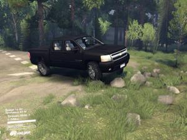 Chevrolet Silverado 2011версия 1.0 для SpinTires (v2014)