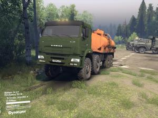 Камаз Ураганверсия 2.0 для SpinTires (v2014)