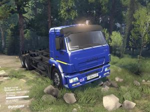 КамАЗ-65117 (6x4)версия 1.1 для SpinTires (v2014)