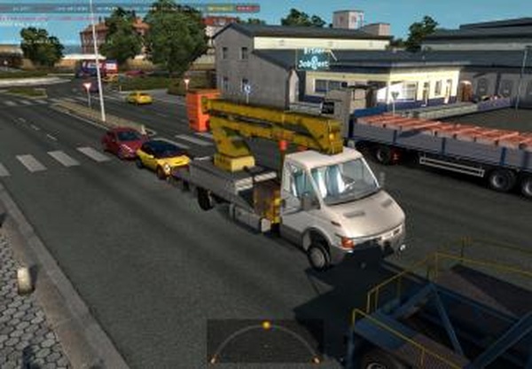 Iveco Daily Service в трафикверсия 1.0 для Euro Truck Simulator 2 (v1.35.x)