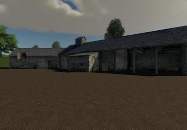 Old Stone Barnверсия 1.1 для Farming Simulator 2019
