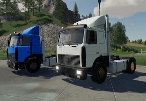 МАЗ 5432/6422версия 1.0.0.2 для Farming Simulator 2019 (v1.5.x)