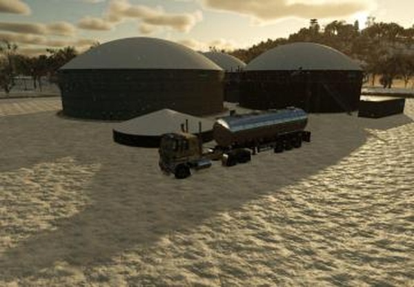 Biogas Plant 1MWверсия 1.0.0.0 для Farming Simulator 2025