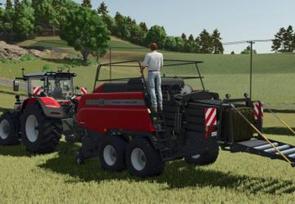 Massey Ferguson LB 2234 XD Gen2 Balerверсия 1.0.0.0 для Farming Simulator 2025