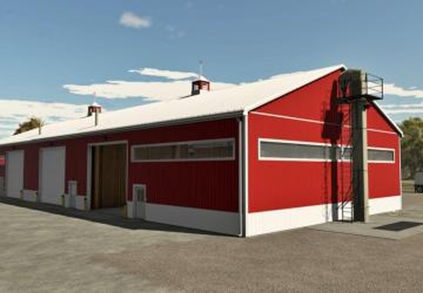 American Midwest Fertilizer Shedверсия 1.0.0.0 для Farming Simulator 2025