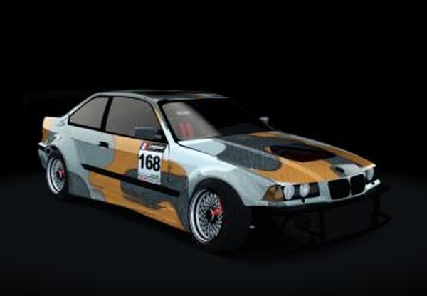 BMW E36 328i DR2022 Public Engasserверсия 2.0 для Assetto Corsa