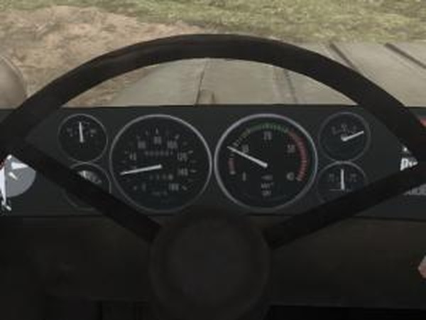 Текстура приборной панели русских автоверсия 1 для Spintires: MudRunner (v18.10.17)