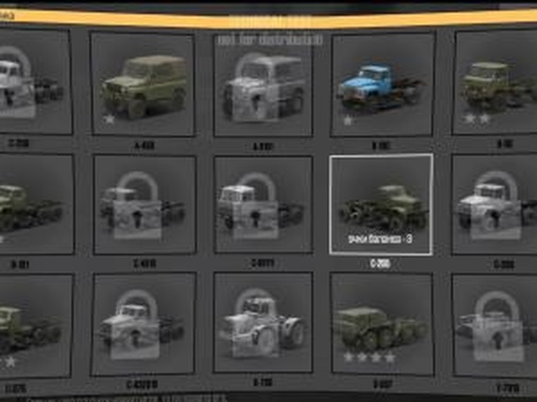 Пак стандартных автоверсия 1.0 для Spintires: MudRunner (v18.10.17)