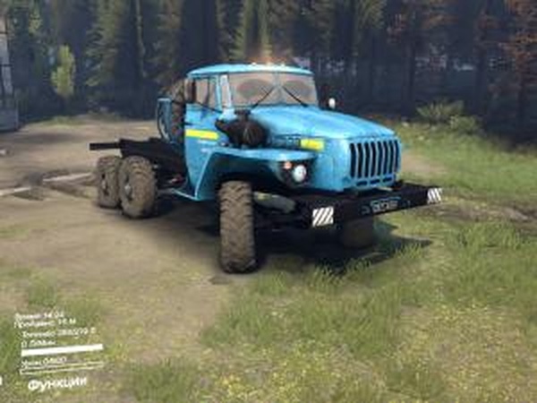 Текстура стандартного Урал-4320версия 1 для SpinTires (v2014)