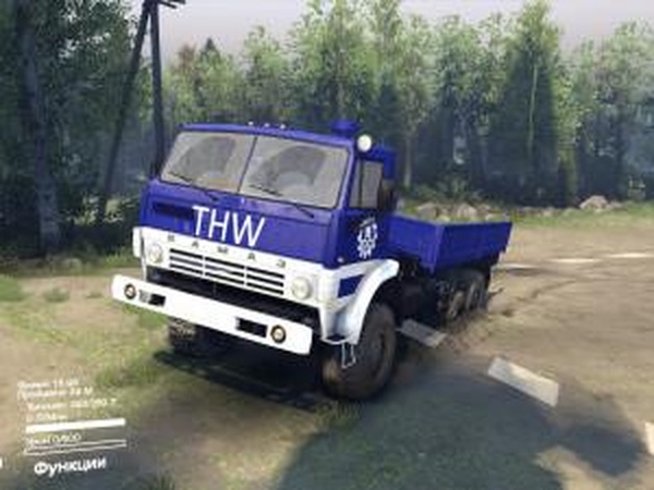 Текстура КамАЗ-43101версия 1.0 для SpinTires