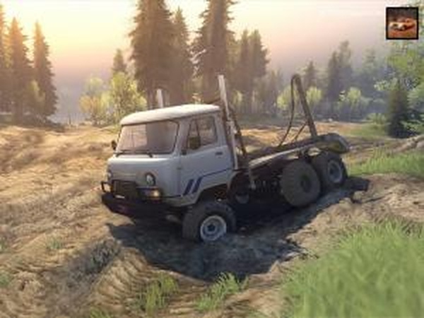 УАЗ-3909 6x6версия 1.0 для SpinTires (v2014)