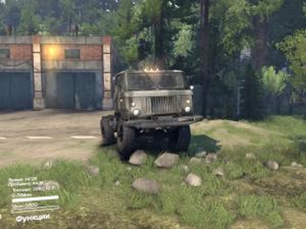ГАЗ-66версия 1.4 для SpinTires (v2014)