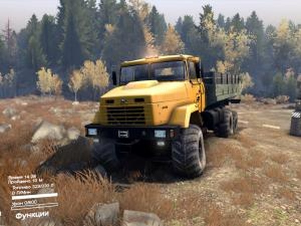 КрАЗ-6446версия 1.0 для SpinTires (v2014)