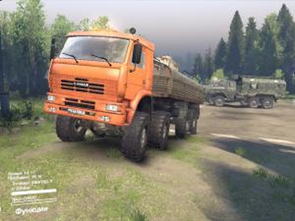 КамАЗ-6560версия 1.0 для SpinTires (v2014)