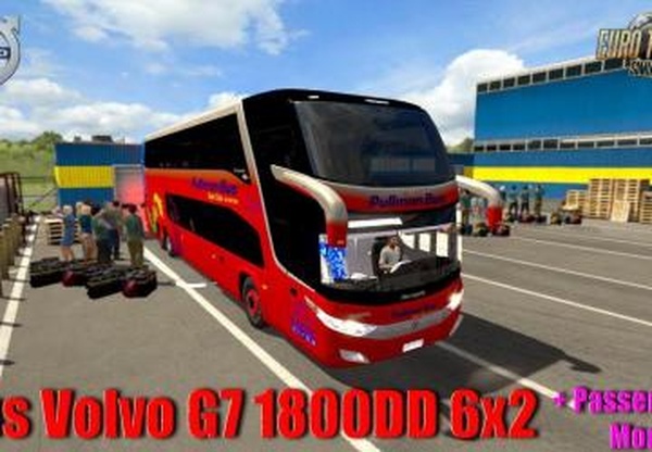 Marcopolo G7 1800 DD 6×2версия 1.1 для Euro Truck Simulator 2 (v1.35.x, 1.36.x)