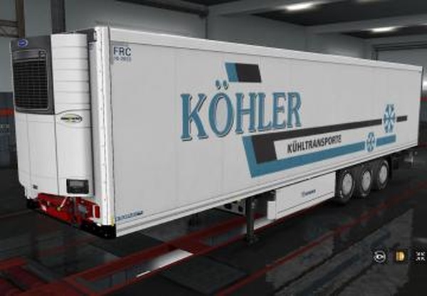 Скин «Koehler» для прицепа Kroneверсия 1.0 для Euro Truck Simulator 2 (v1.32.x, - 1.35.x)