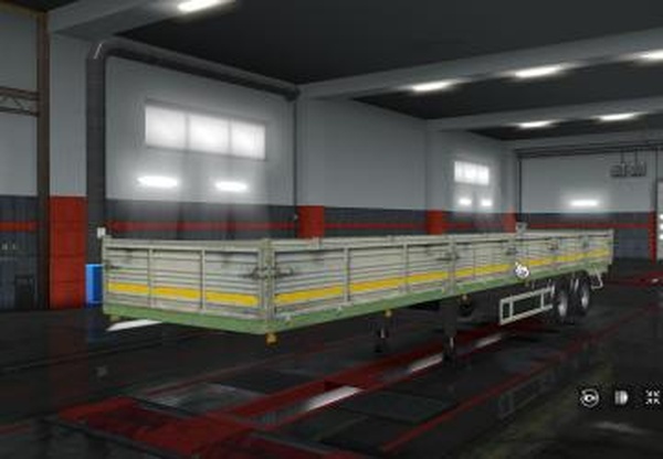 Бортовой прицеп Мазверсия 1.0 для Euro Truck Simulator 2 (v1.33.x, - 1.35.x)