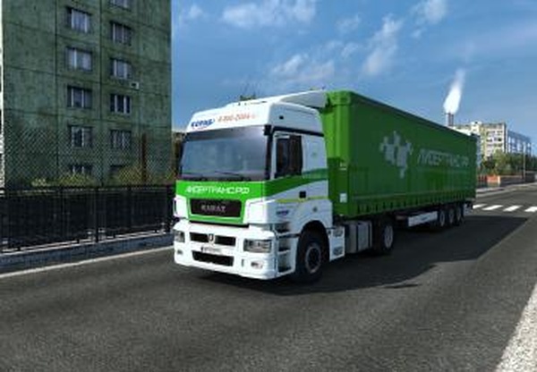 Скин Лидер Транс для Камаз 5490 NEOверсия 1.0 для Euro Truck Simulator 2 (v1.35.x)