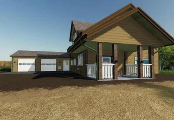 Lone Oak Houseверсия 2.0 для Farming Simulator 2019 (v1.5.x)