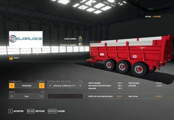 Delaplace Benne Packверсия 1.0 для Farming Simulator 2019 (v1.5.1.0)