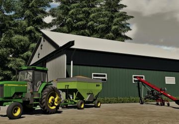 American Old Garageверсия 1.0.0.0 для Farming Simulator 2022