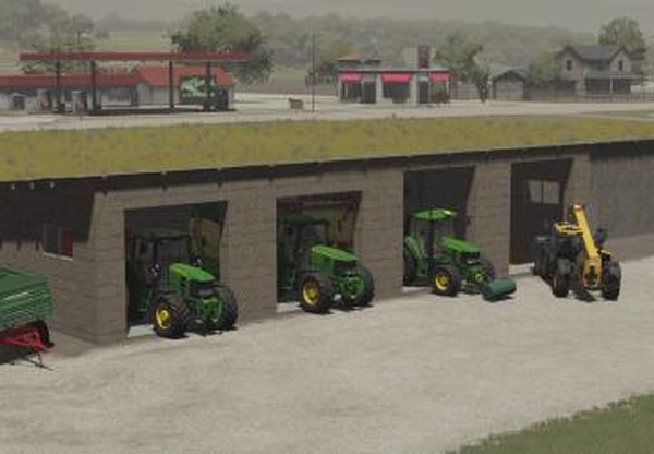 Shed With Garageверсия 1.0.0.0 для Farming Simulator 2022