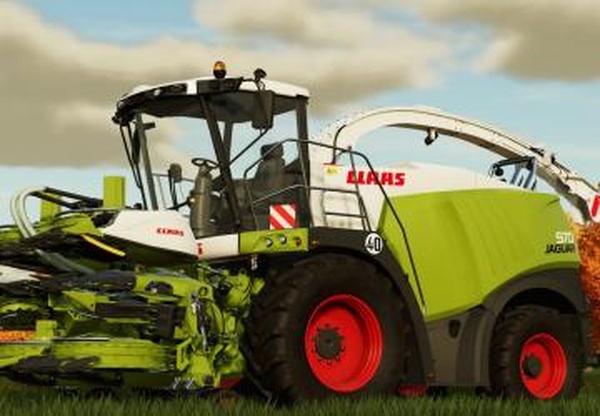Claas Jaguar 900 Type 496версия 1.0.0.0 для Farming Simulator 2022