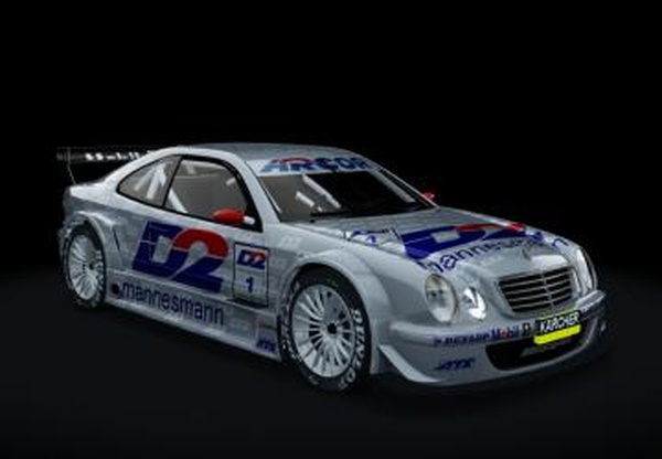 Mercedes-Benz  CLK DTM 2002версия 1.2 для Assetto Corsa