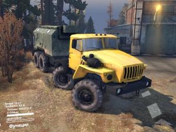 Урал-6614версия 1.0 для SpinTires (v2014)
