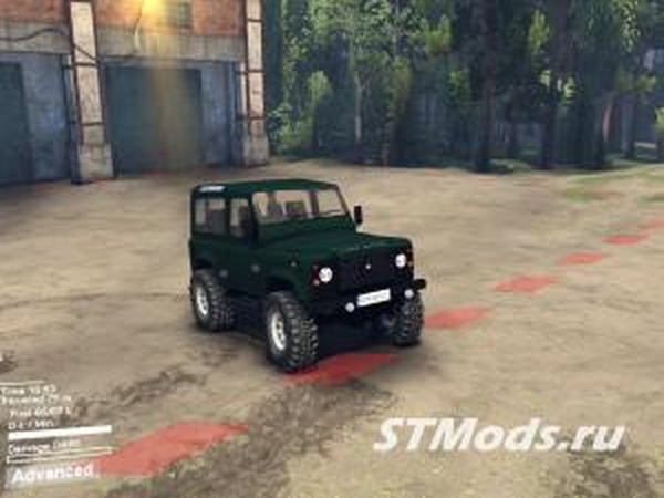 Land Rover Defender 90версия 1 для SpinTires (v2014)