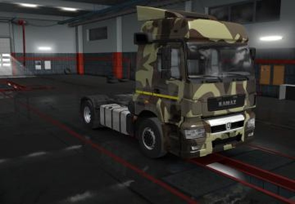 Скин камуфляж для Kамаз 5490 Neoверсия 1.0 для Euro Truck Simulator 2 (v1.35.x)
