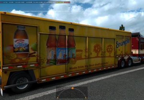 Beverage Trailer Reworkedверсия 1.0 для Euro Truck Simulator 2 (v1.35.x)
